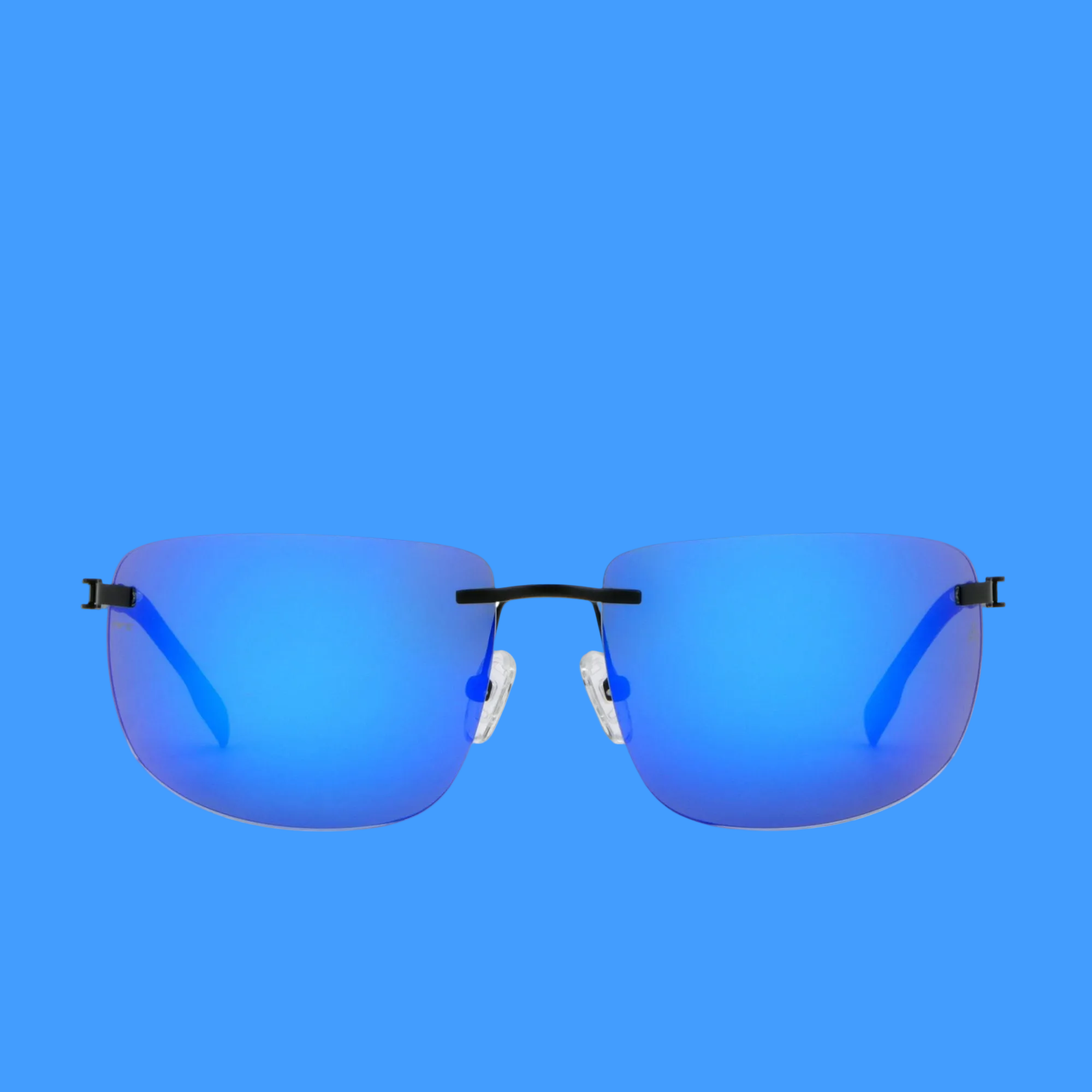 MATT SPIRIT BLUE – Occhiali da sole lifestyle rimless con lenti ALMATT® opache