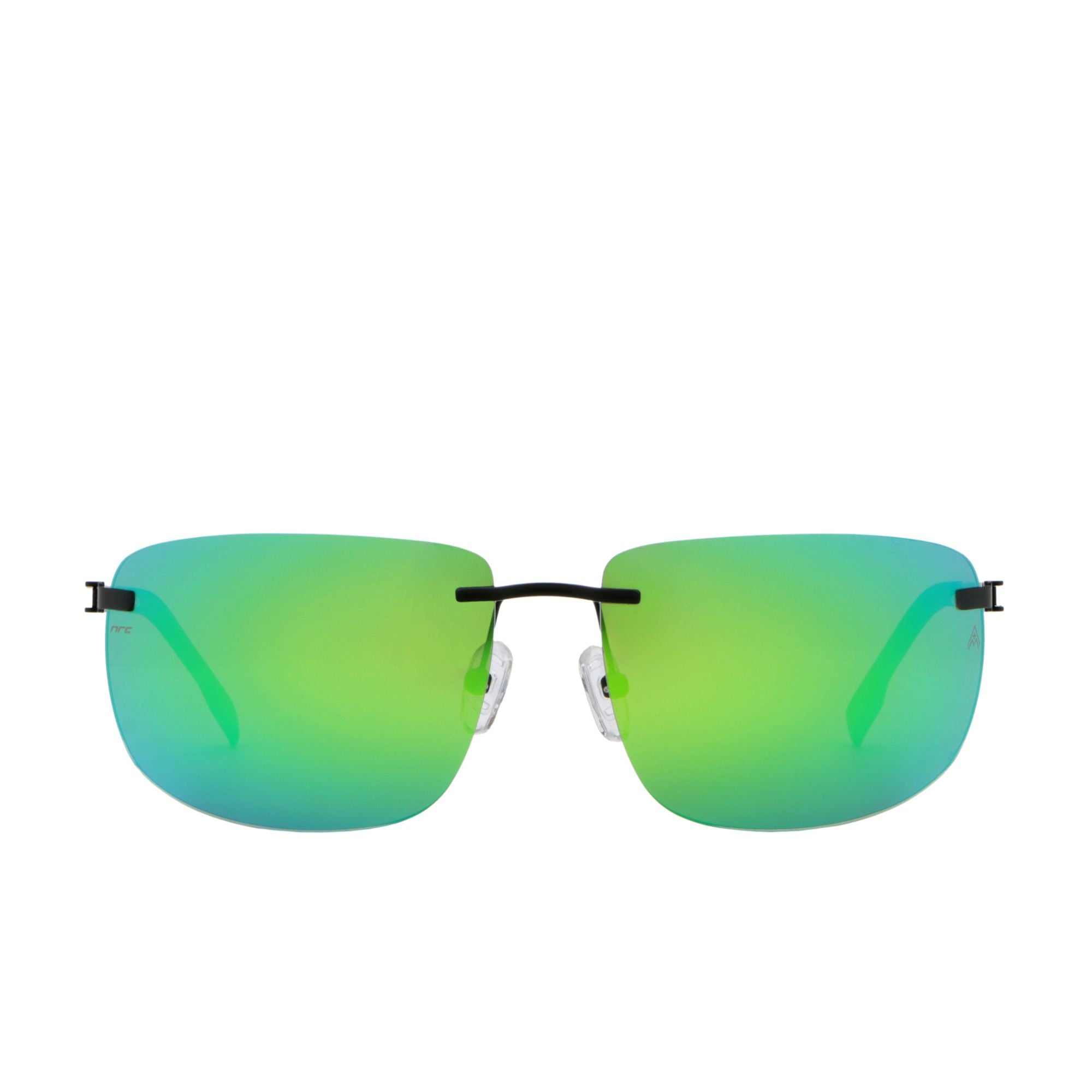 MATT SPIRIT GREEN – Occhiali da sole lifestyle rimless con lenti ALMATT® opache