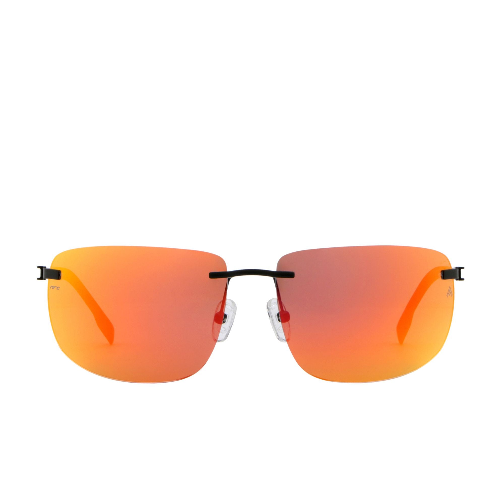 MATT SPIRIT RED – Occhiali da sole lifestyle rimless con lenti ALMATT® opache