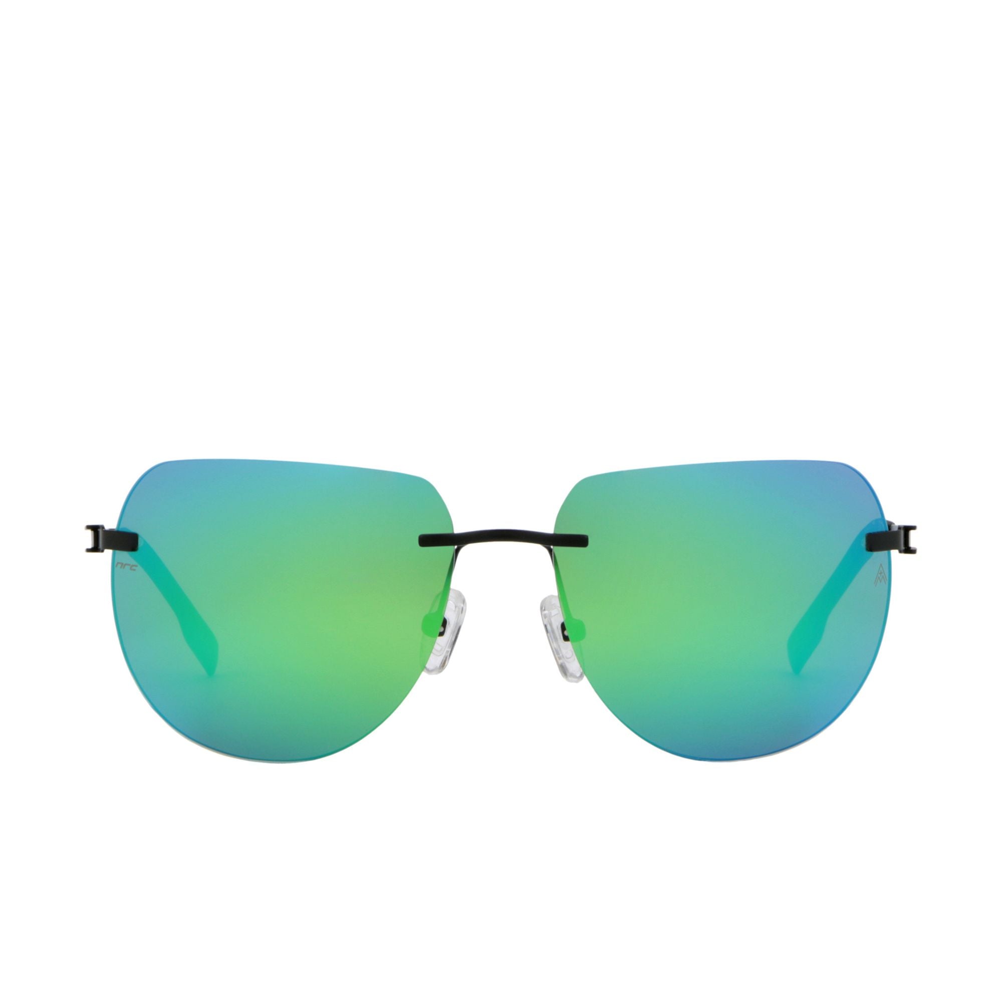 SOUL MATT GREEN – Occhiali Rimless Ultralight con Lenti ALMATT® Opache