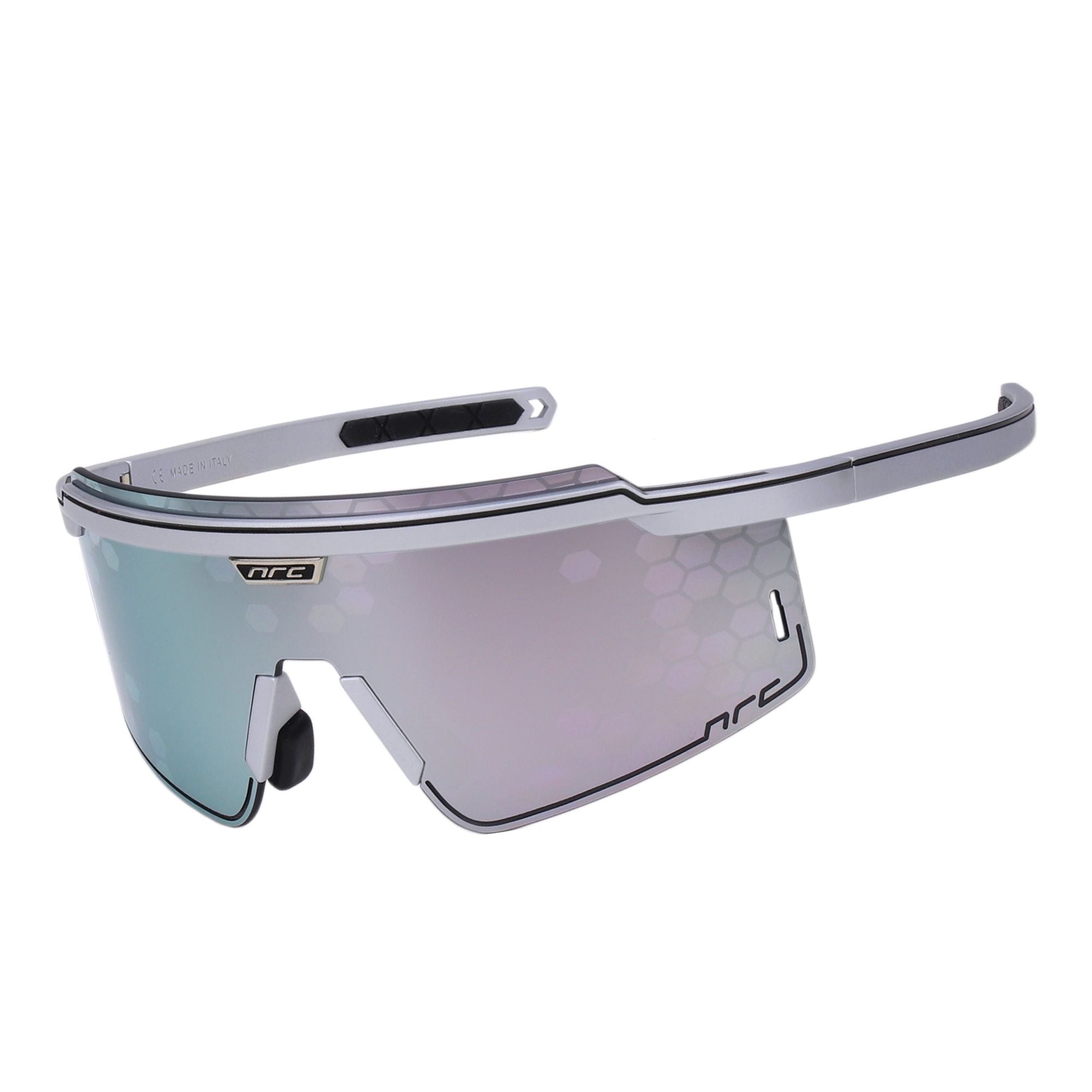 LUXE.65.BIANCO LINEANERA - Occhiali Luxury Sport con lenti ALMATT® opache