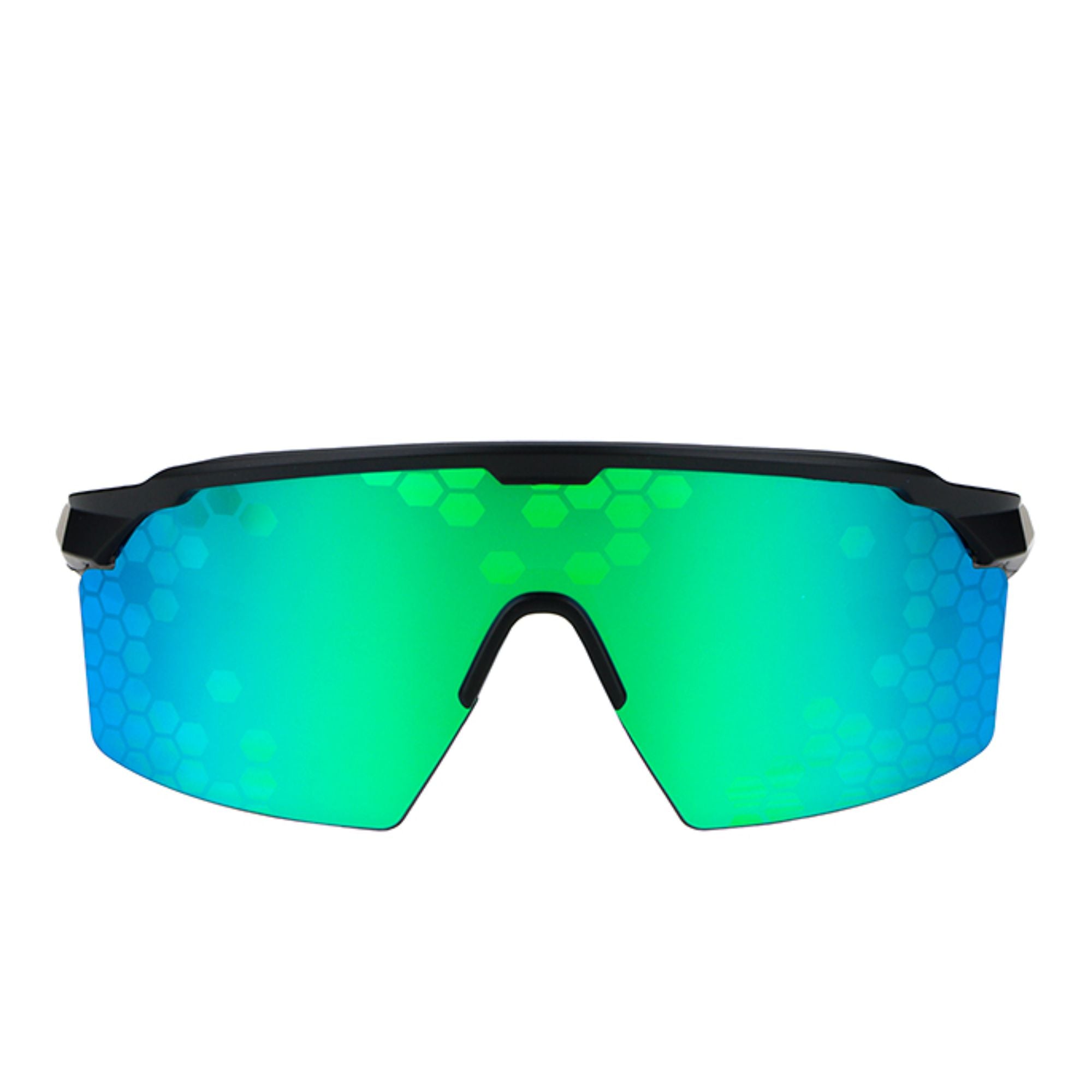 P-RIDE HF VERDE – Occhiali sportivi leggeri con lenti ALMATT® opache