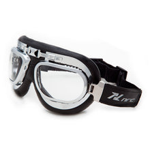 Carica l'immagine nel visualizzatore della galleria, R5 Maschera Moto Vintage - Lenti Trasparenti
