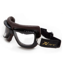 Load image into Gallery viewer, R6 Maschera Moto Vintage - Lenti Trasparenti o Grigie
