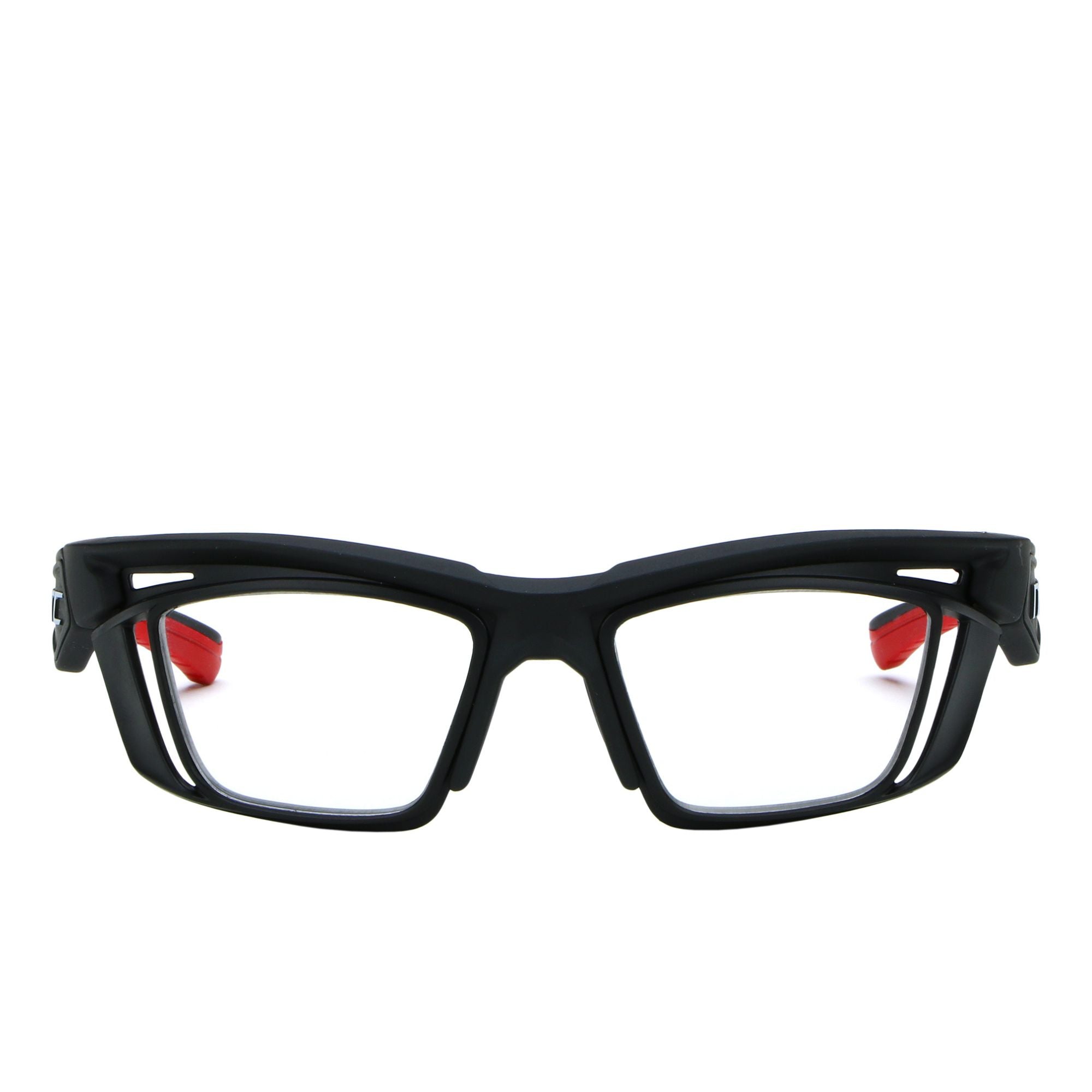 X5.TPX.BK + OSS - Montatura Half Frame con supporto ottico per lenti graduate